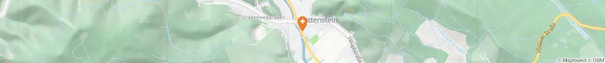 Kartendarstellung des Standorts für Apotheke Zum heiligen Antonius in 2563 Pottenstein